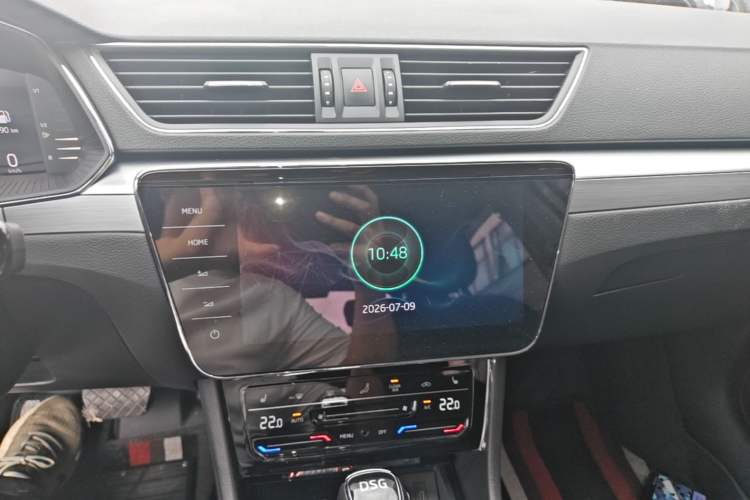 Used Skoda Superb 2023 Facelifted TSI280 DSG Luxury Edition Audio And AC Panel