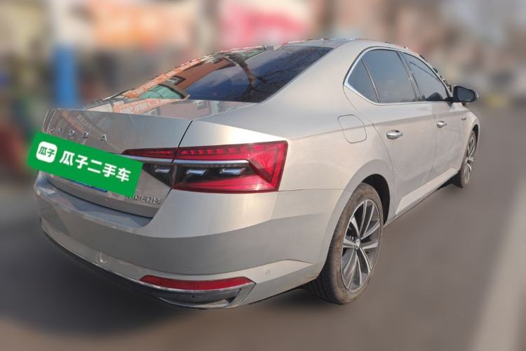 Used Skoda Superb 2023 Facelifted TSI280 DSG Luxury Edition Rear Right 45 Deg