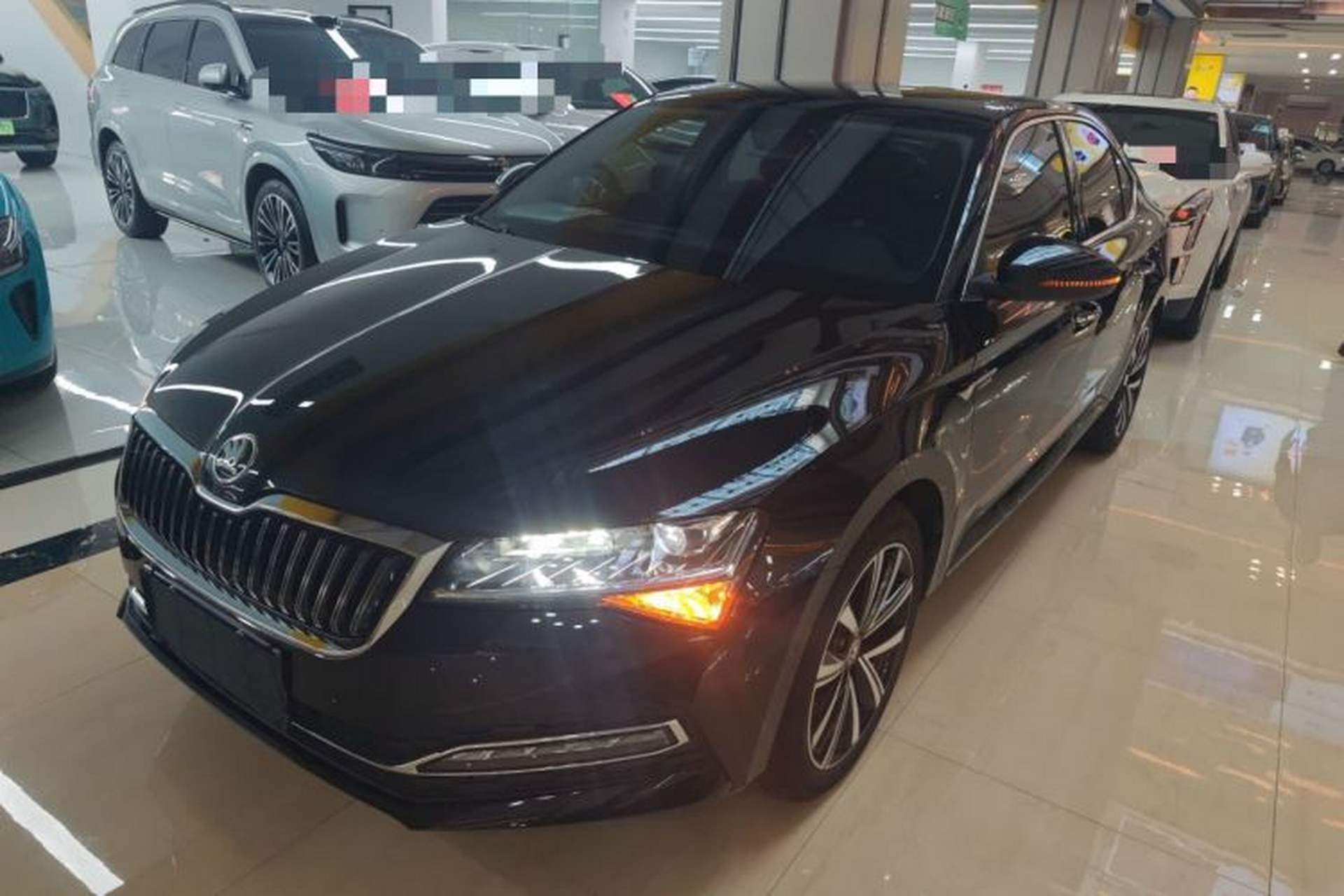Used Skoda Superb 2024 TSI280 DSG Luxury Edition Front Left 45 Deg