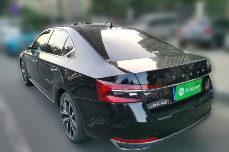 Used Skoda Superb 2024 TSI330 DSG Luxury Edition Rear Left 45 Deg