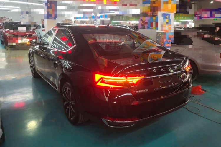 Used Skoda Superb 2024 TSI280 DSG Luxury Edition Rear Left 45 Deg