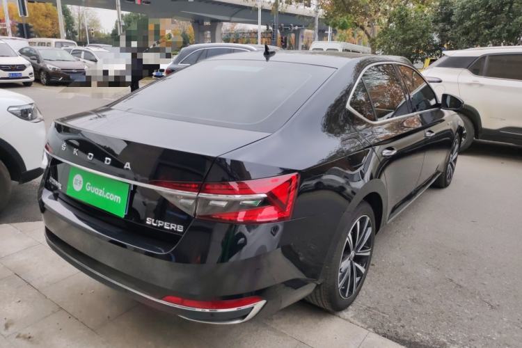Used Skoda Superb 2024 TSI280 DSG Luxury Edition Rear Right 45 Deg