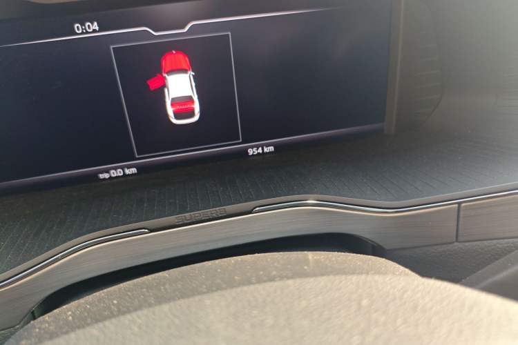Used Skoda Superb 2024 TSI280 DSG Luxury Edition Odometer Close Up
