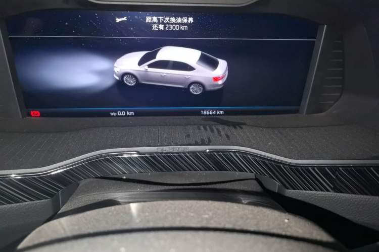 Used Skoda Superb 2024 TSI330 DSG Luxury Edition Odometer Close Up