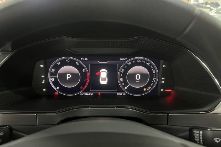 Used Skoda Superb 2025 TSI280 DSG Luxury Edition Odometer Close Up