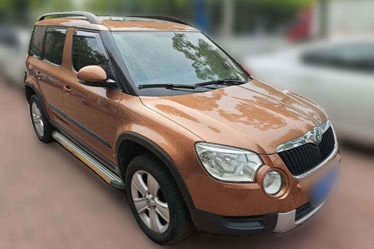 Used Skoda Yeti 2013 1.8T DSG Luxury Edition Front Right 45 Deg