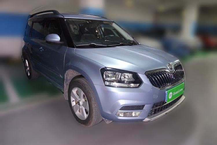 Used Skoda Yeti 2014 1.4TSI DSG Vibrant Edition Front Right 45 Deg