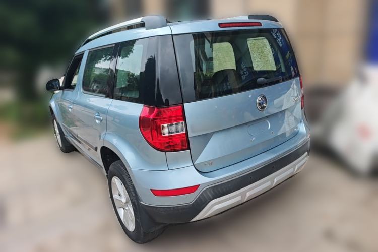Used Skoda Yeti 2014 1.4TSI DSG Explorer Edition Rear Left 45 Deg
