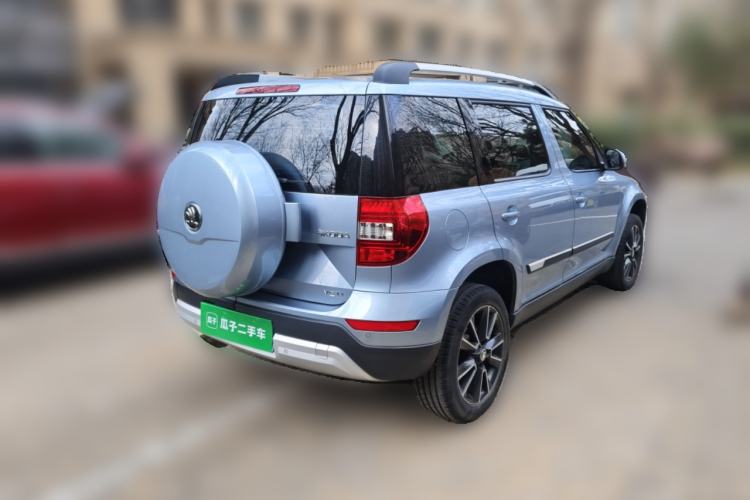 Used Skoda Yeti 2014 1.8TSI DSG All-Wheel Drive Edition Rear Right 45 Deg