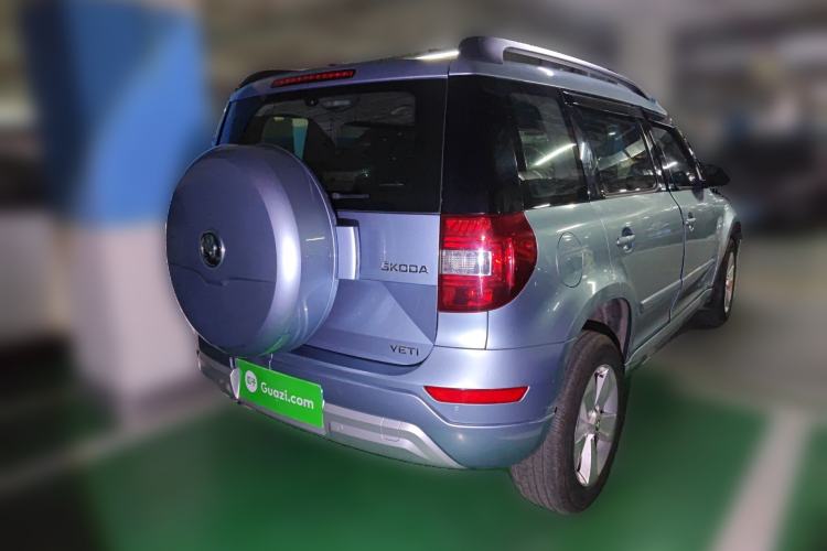 Used Skoda Yeti 2014 1.4TSI DSG Vibrant Edition Rear Right 45 Deg