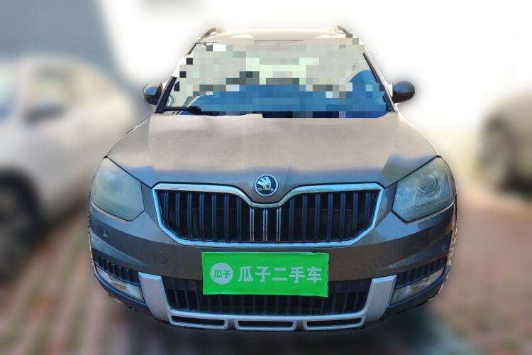 Used Skoda Yeti 2014 1.4TSI DSG All-Wheel Drive Version Front