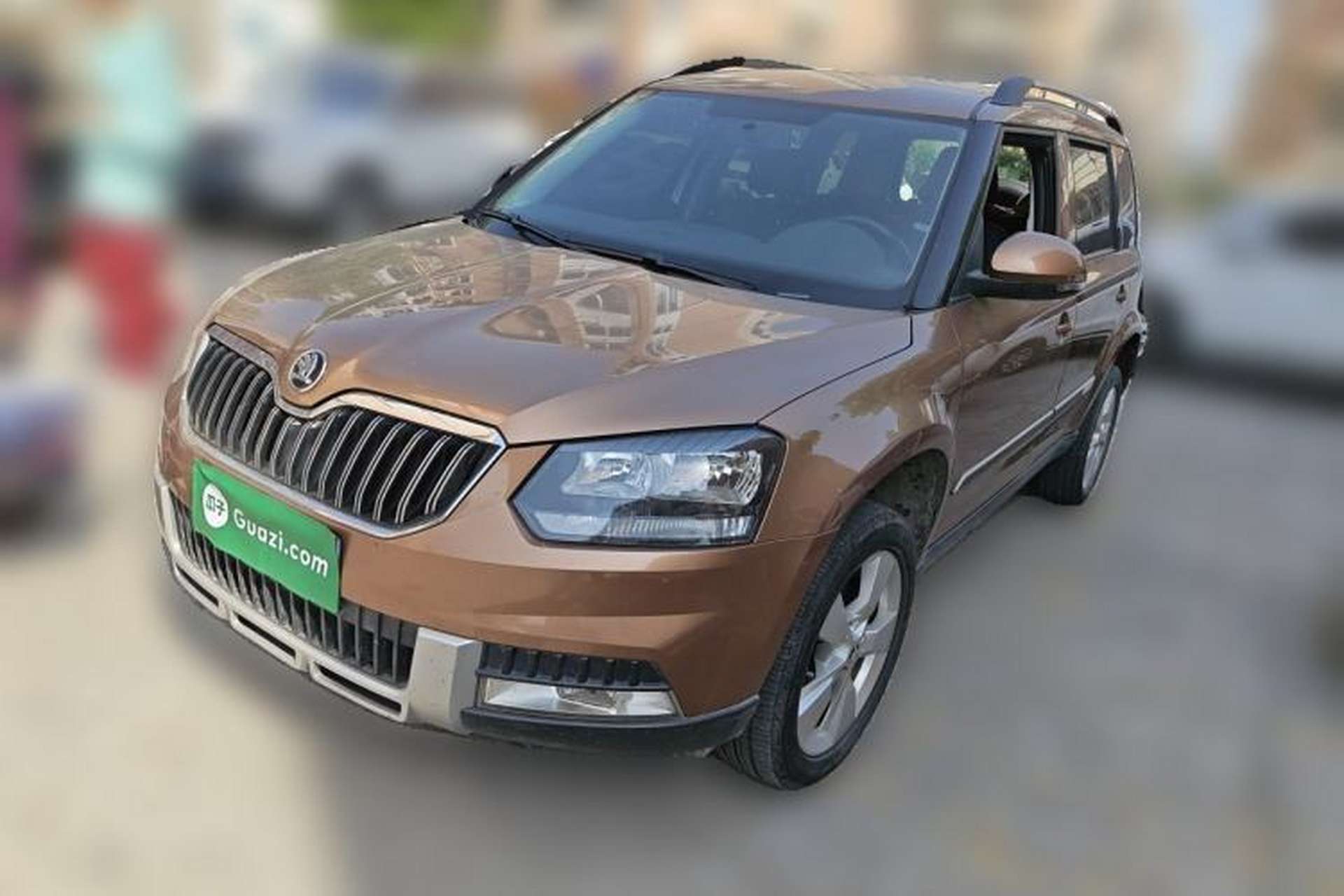 Used Skoda Yeti 2014 1.8TSI DSG Polar Edition Front Left 45 Deg