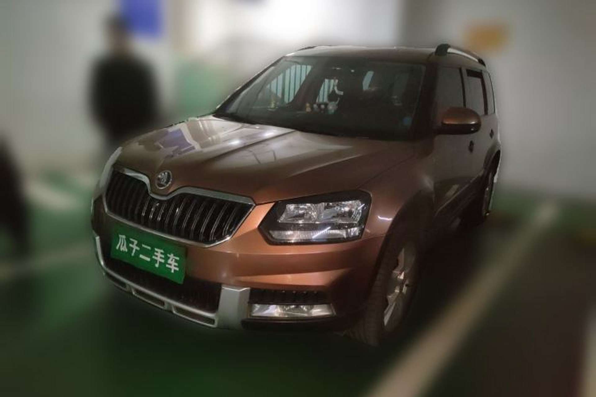 Used Skoda Yeti 2014 1.8TSI DSG Polar Edition Front Left 45 Deg