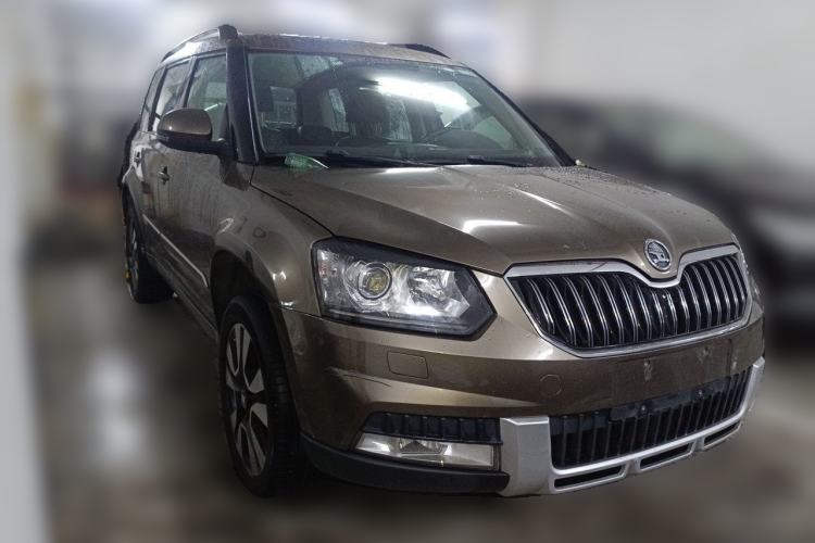 Used Skoda Yeti 2014 1.8TSI DSG All-Wheel Drive Edition Front Right 45 Deg