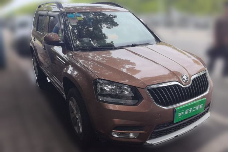Used Skoda Yeti 2014 1.4TSI DSG Explorer Edition Front Right 45 Deg