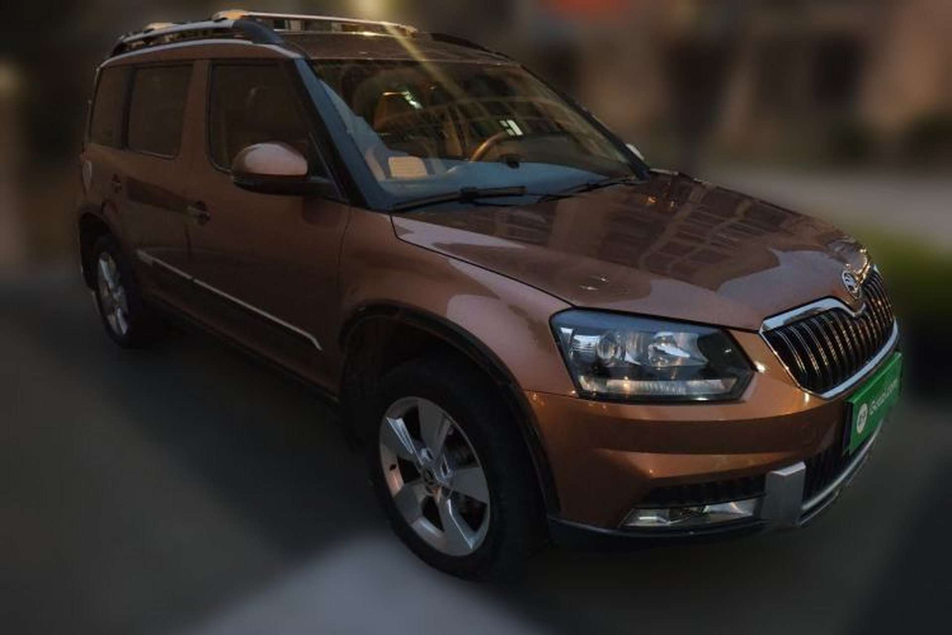 Used Skoda Yeti 2014 1.8TSI DSG Polar Edition Front Right 45 Deg