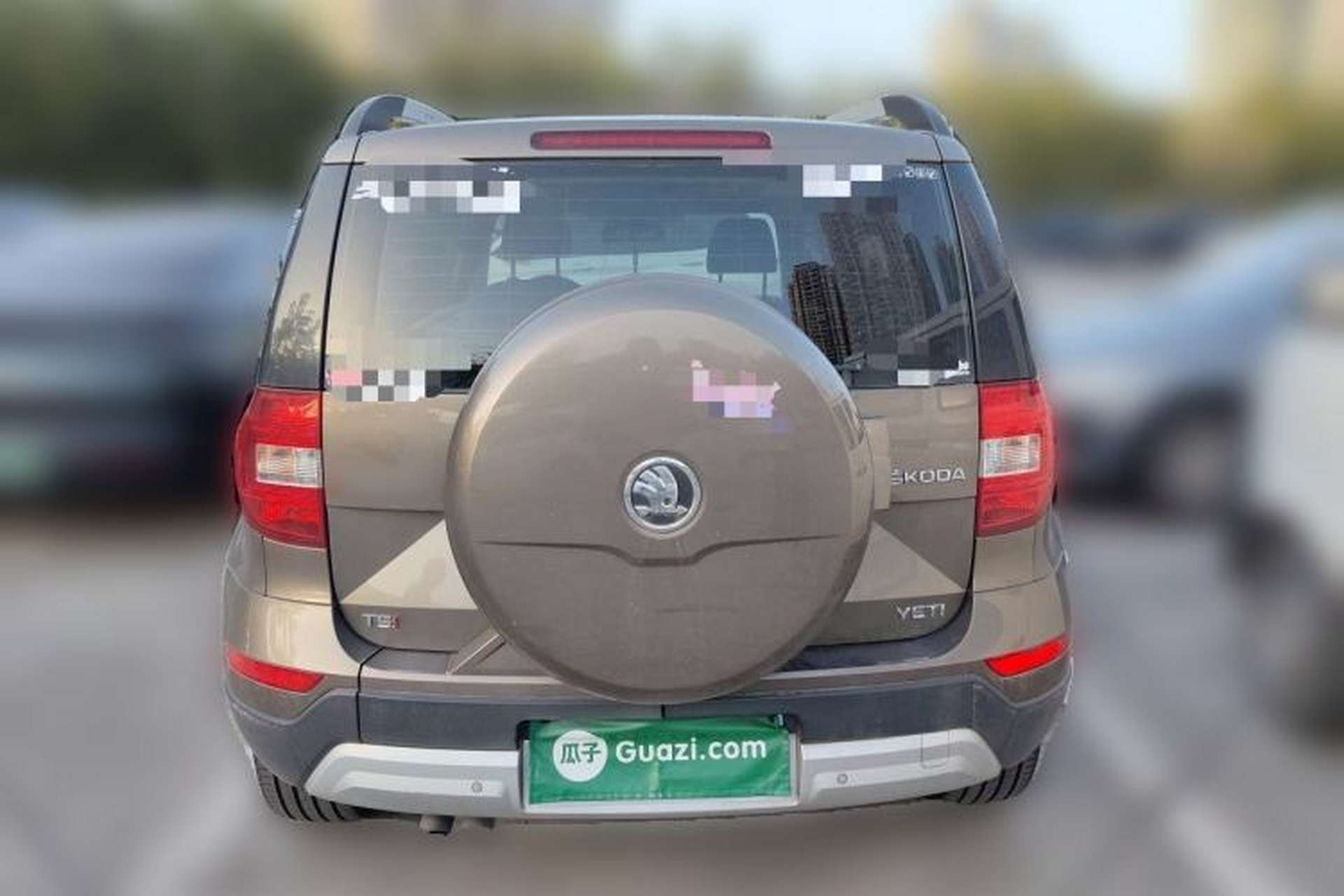 Used Skoda Yeti 2014 1.4TSI DSG All-Wheel Drive Version Rear