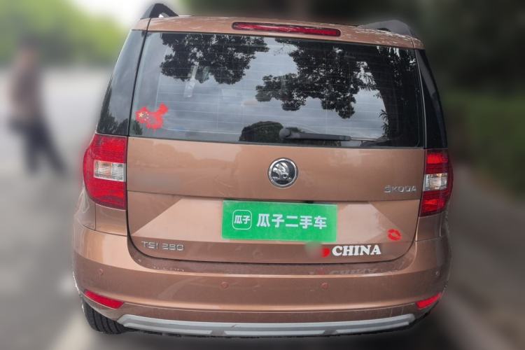Used Skoda Yeti 2014 1.4TSI DSG Explorer Edition Rear