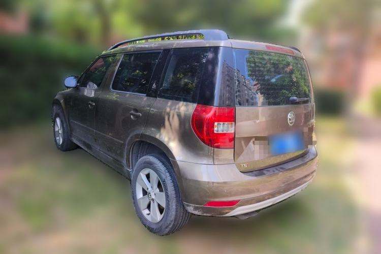 Used Skoda Yeti 2014 1.4TSI DSG Vibrant Edition Rear Left 45 Deg