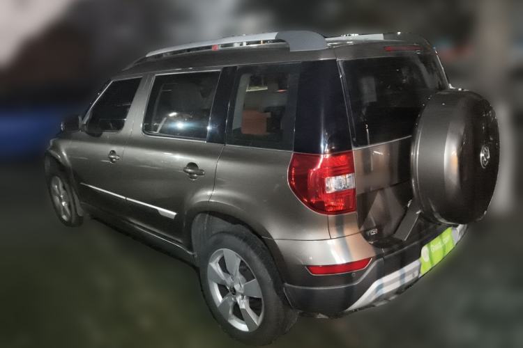 Used Skoda Yeti 2014 1.4 TSI DSG Polar Edition Rear Left 45 Deg