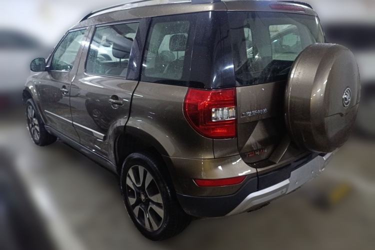 Used Skoda Yeti 2014 1.8TSI DSG All-Wheel Drive Edition Rear Left 45 Deg