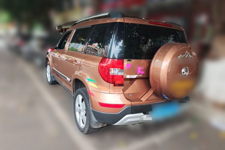 Used Skoda Yeti 2014 1.4TSI Manual Polar Edition Rear Left 45 Deg