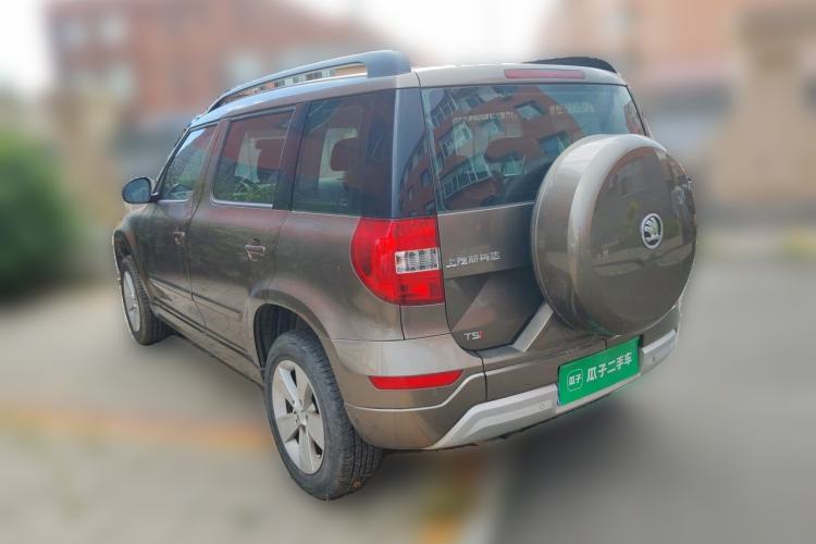 Used Skoda Yeti 2014 1.4TSI Manual Colorful Edition Rear Left 45 Deg
