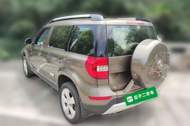 Used Skoda Yeti 2014 1.4TSI Manual Polar Edition Rear Left 45 Deg