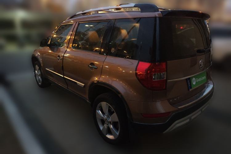 Used Skoda Yeti 2014 1.8TSI DSG Polar Edition Rear Left 45 Deg