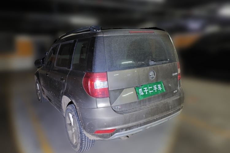 Used Skoda Yeti 2014 1.4TSI DSG Vibrant Edition Rear Left 45 Deg