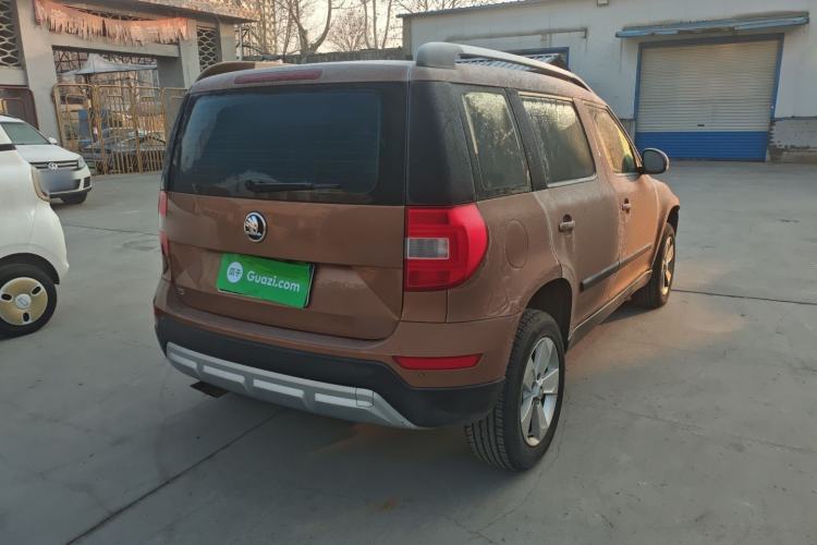 Used Skoda Yeti 2014 1.4TSI Manual Explore Edition Rear Right 45 Deg