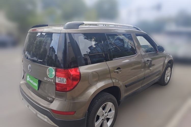 Used Skoda Yeti 2014 1.4TSI DSG Explorer Edition Rear Right 45 Deg