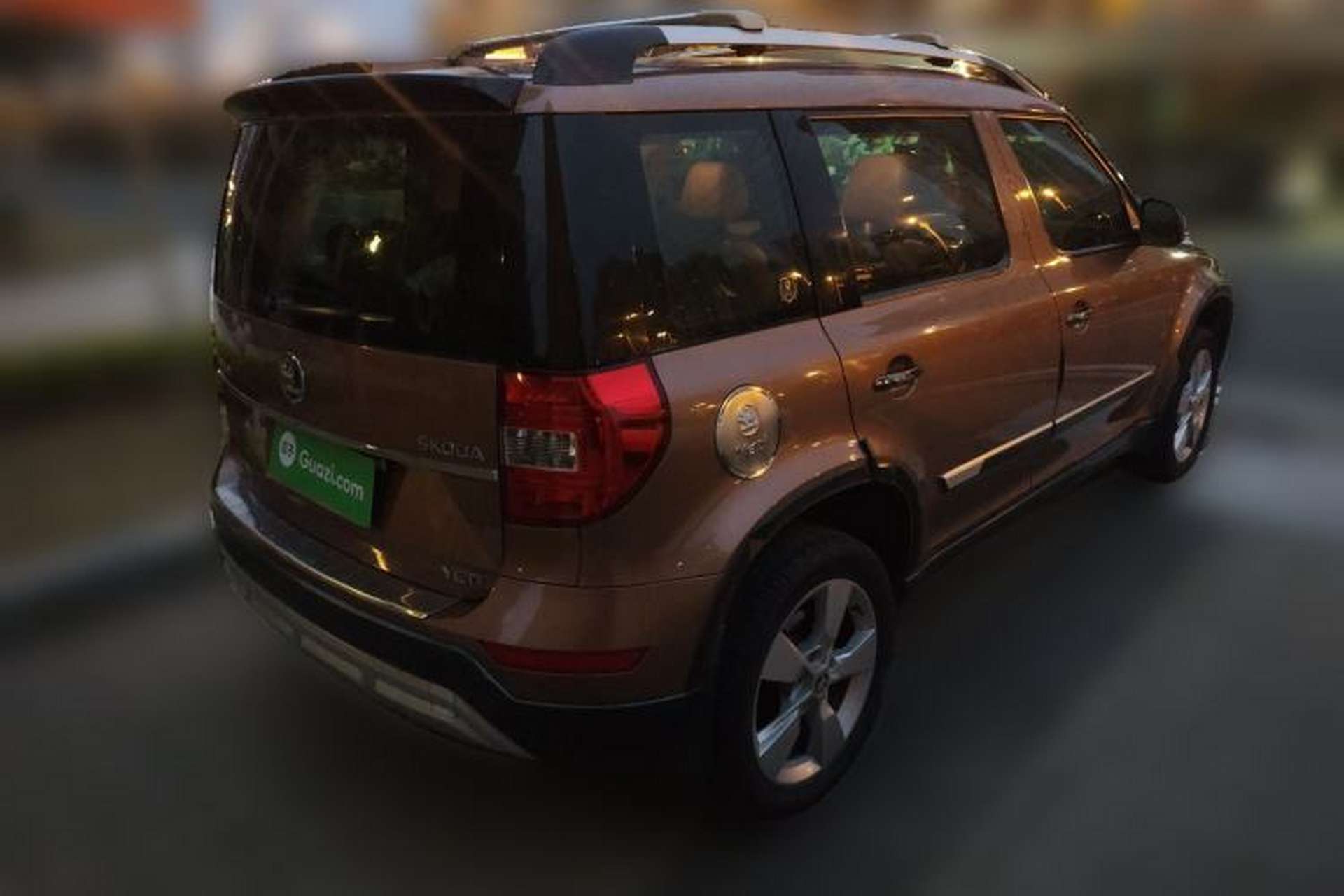 Used Skoda Yeti 2014 1.8TSI DSG Polar Edition Rear Right 45 Deg