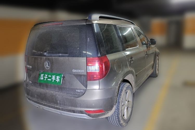 Used Skoda Yeti 2014 1.4TSI DSG Vibrant Edition Rear Right 45 Deg