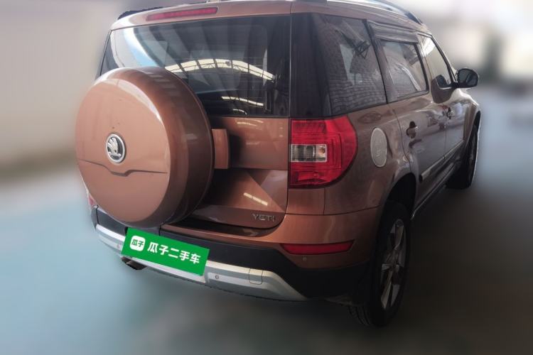 Used Skoda Yeti 2014 1.4TSI Manual Polar Edition Rear Right 45 Deg