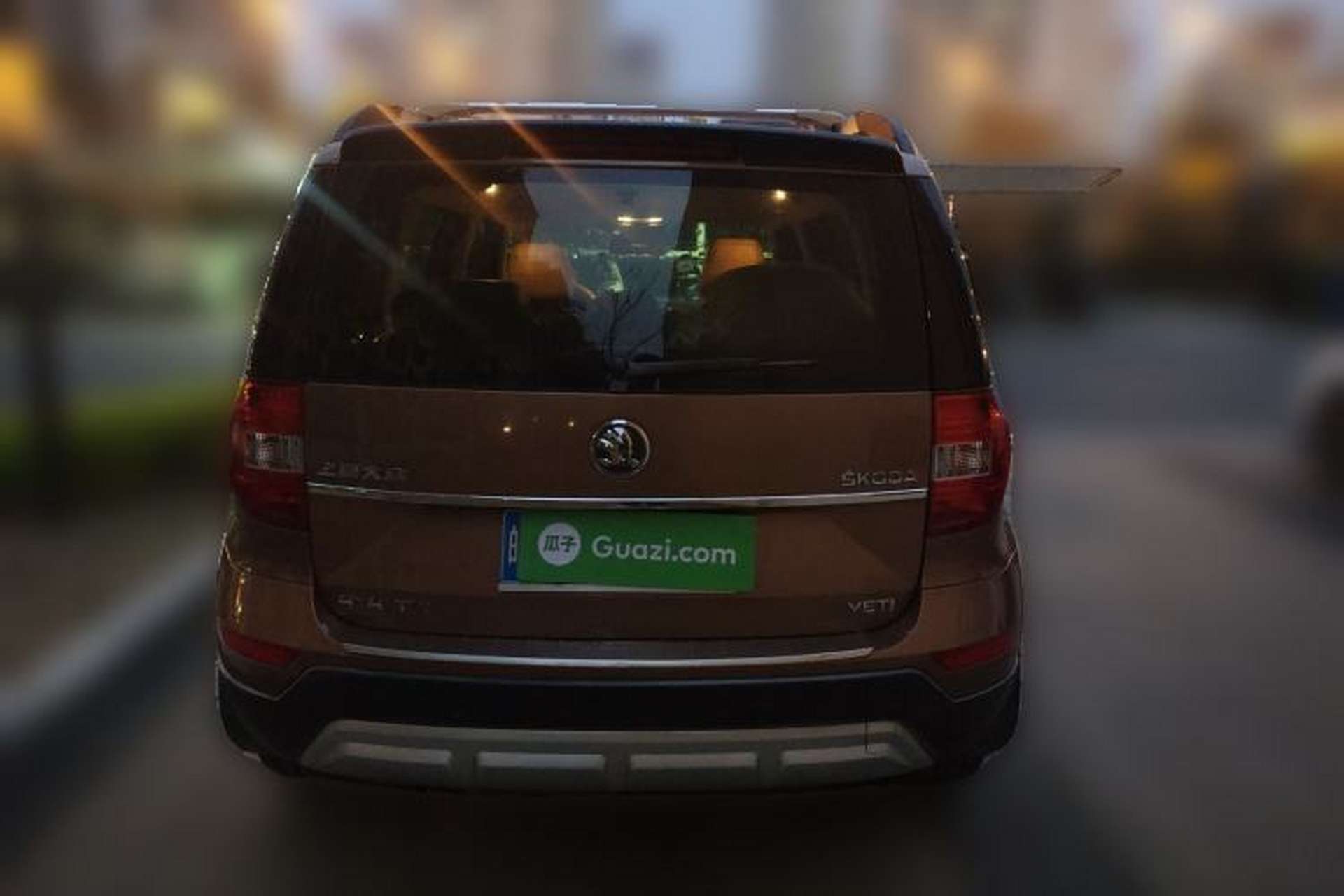 Used Skoda Yeti 2014 1.8TSI DSG Polar Edition Rear