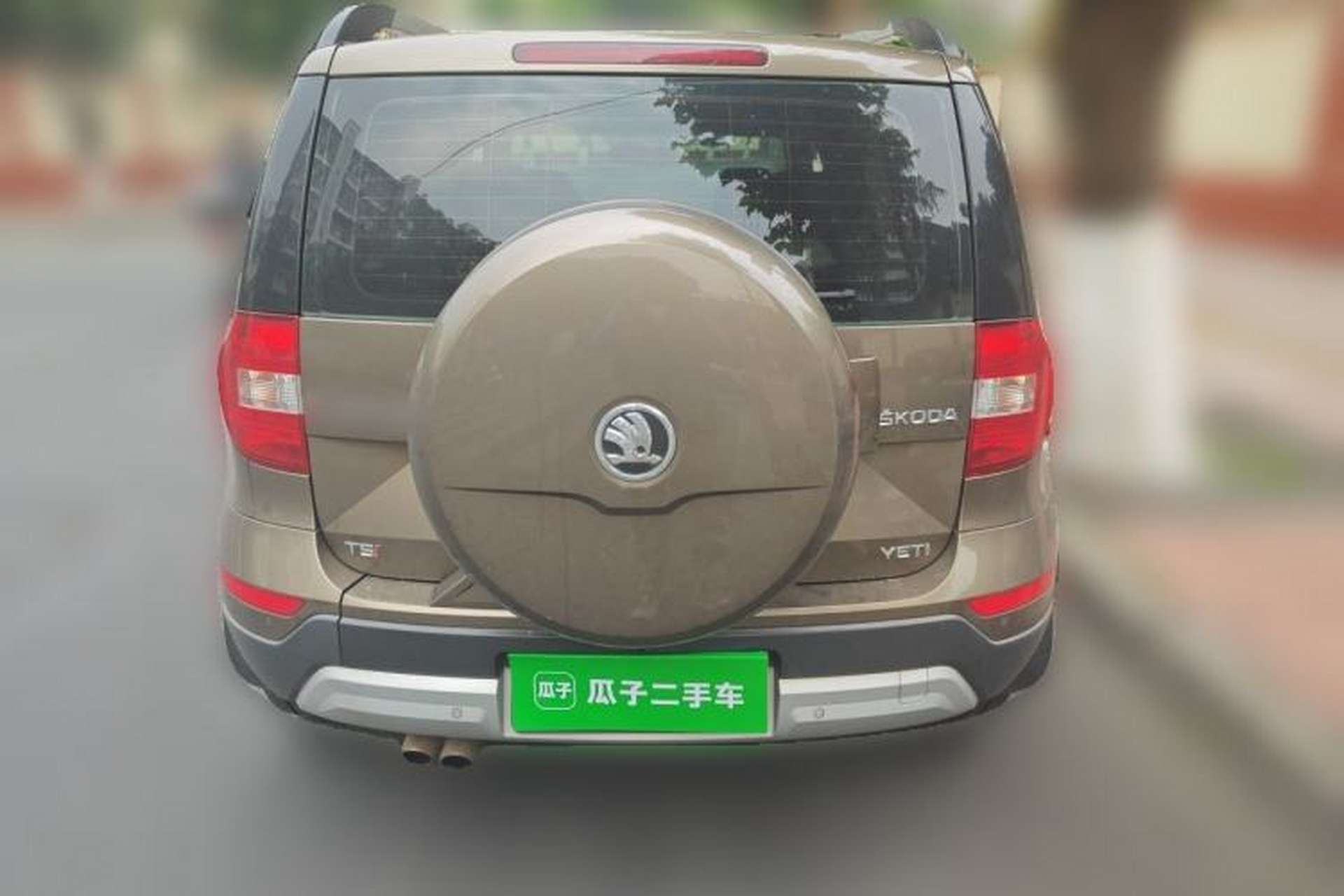 Used Skoda Yeti 2014 1.4 TSI DSG Polar Edition Rear