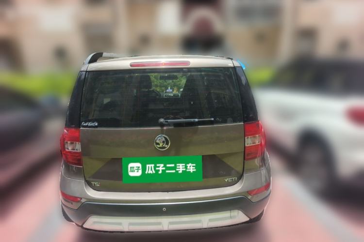 Used Skoda Yeti 2014 1.4TSI DSG Explorer Edition Rear