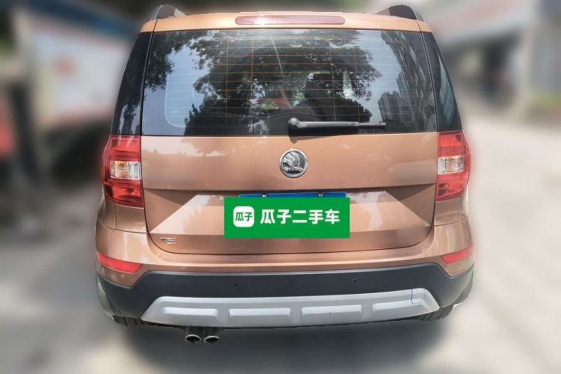 Used Skoda Yeti 2014 1.4TSI DSG Explorer Edition Rear