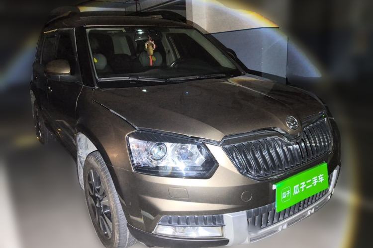 Used Skoda Yeti 2014 1.8TSI DSG All-Wheel Drive Edition Front Right 45 Deg