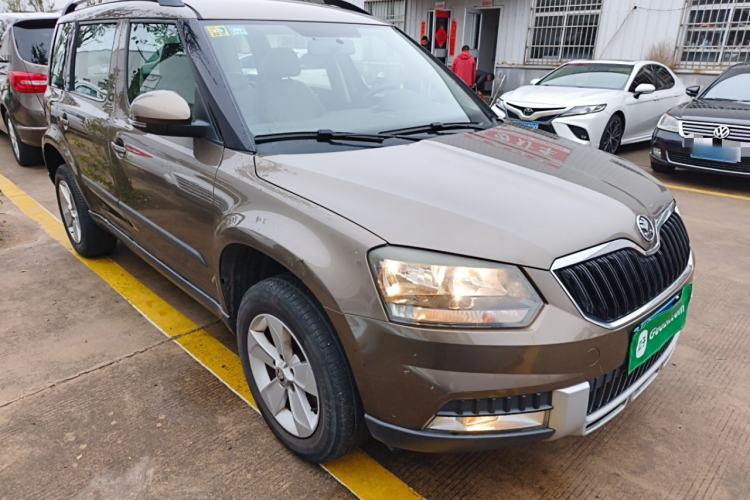 Used Skoda Yeti 2014 1.4TSI Manual Explore Edition Front Right 45 Deg