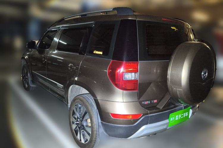 Used Skoda Yeti 2014 1.8TSI DSG All-Wheel Drive Edition Rear Left 45 Deg