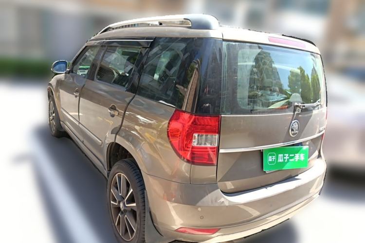Used Skoda Yeti 2014 1.4 TSI DSG Phantom Edition Rear Left 45 Deg