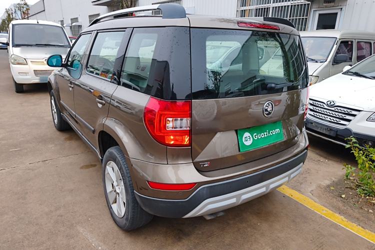 Used Skoda Yeti 2014 1.4TSI Manual Explore Edition Rear Left 45 Deg