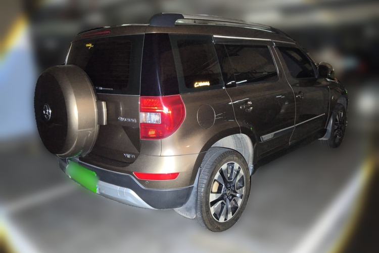 Used Skoda Yeti 2014 1.8TSI DSG All-Wheel Drive Edition Rear Right 45 Deg