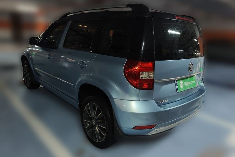 Used Skoda Yeti 2014 1.4 TSI DSG Phantom Edition Rear Left 45 Deg