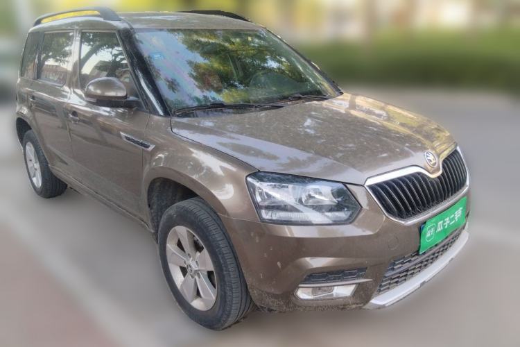 Used Skoda Yeti 2014 1.4TSI DSG Explorer Edition Front Right 45 Deg
