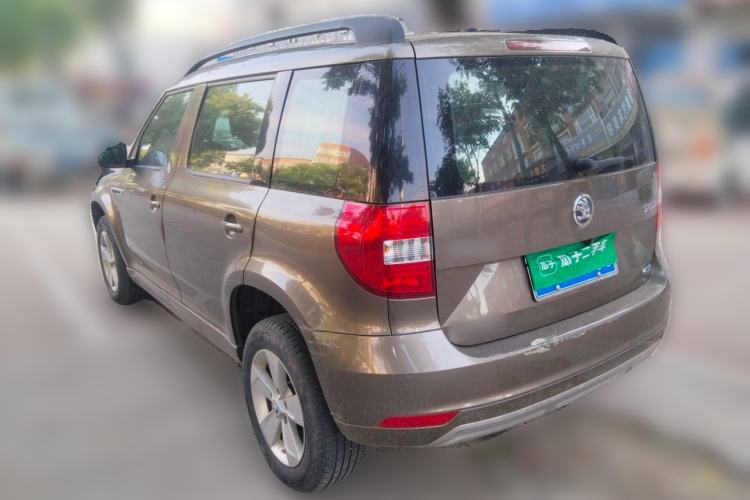 Used Skoda Yeti 2014 1.4TSI DSG Explorer Edition Rear Left 45 Deg