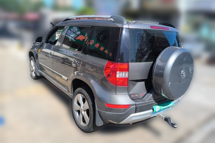 Used Skoda Yeti 2014 1.8TSI DSG Polar Edition Rear Left 45 Deg