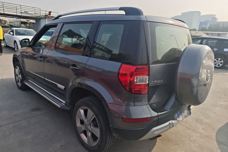 Used Skoda Yeti 2014 1.4TSI Manual Polar Edition Rear Left 45 Deg